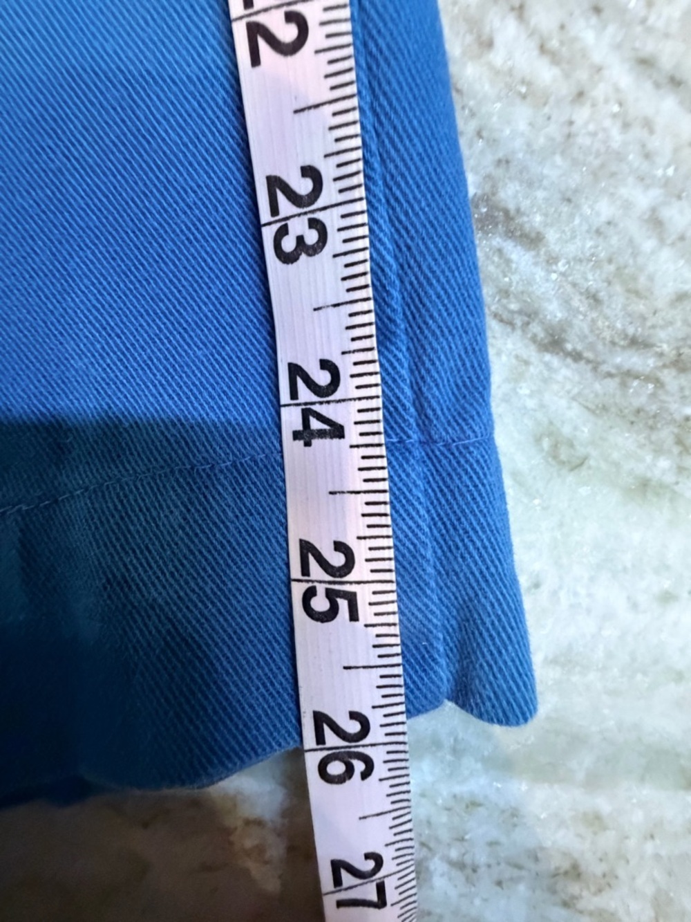 Gloria Vanderbilt Amanda Jeans Womens Size 10 Teal Straight Leg Pants - Picture 7 of 8